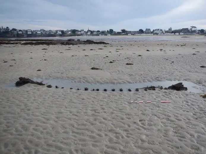 Épave découverte sur la plage de Saint-Sieu