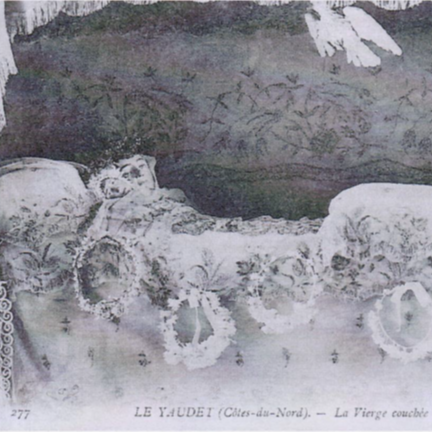 Couverture du document « La Vierge couchée du Yaudet » — archives ARSSAT