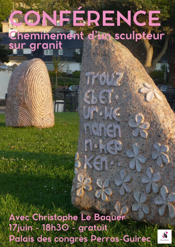 Affiche de la conférence de Christophe Le Baquer