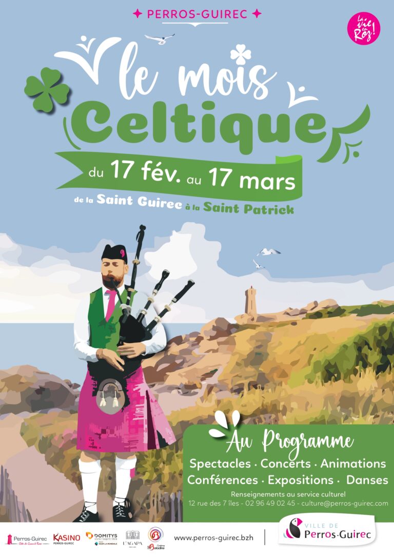 Affiche du Mois Celtique de Perros-Guirec